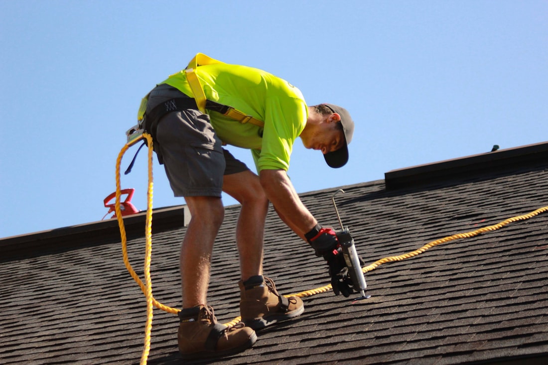 ARK roofer at work on a Sydney roof